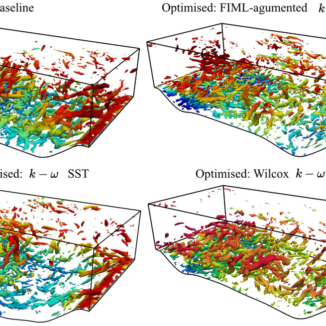 Aerodynamic Shape Optimisation Using a Machine Learning-Augmented Turbulence Model