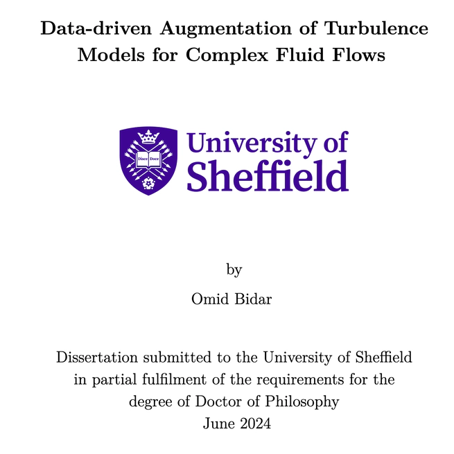 PhD Thesis: Data-driven Augmentation of Turbulence Models for Complex Fluid Flows